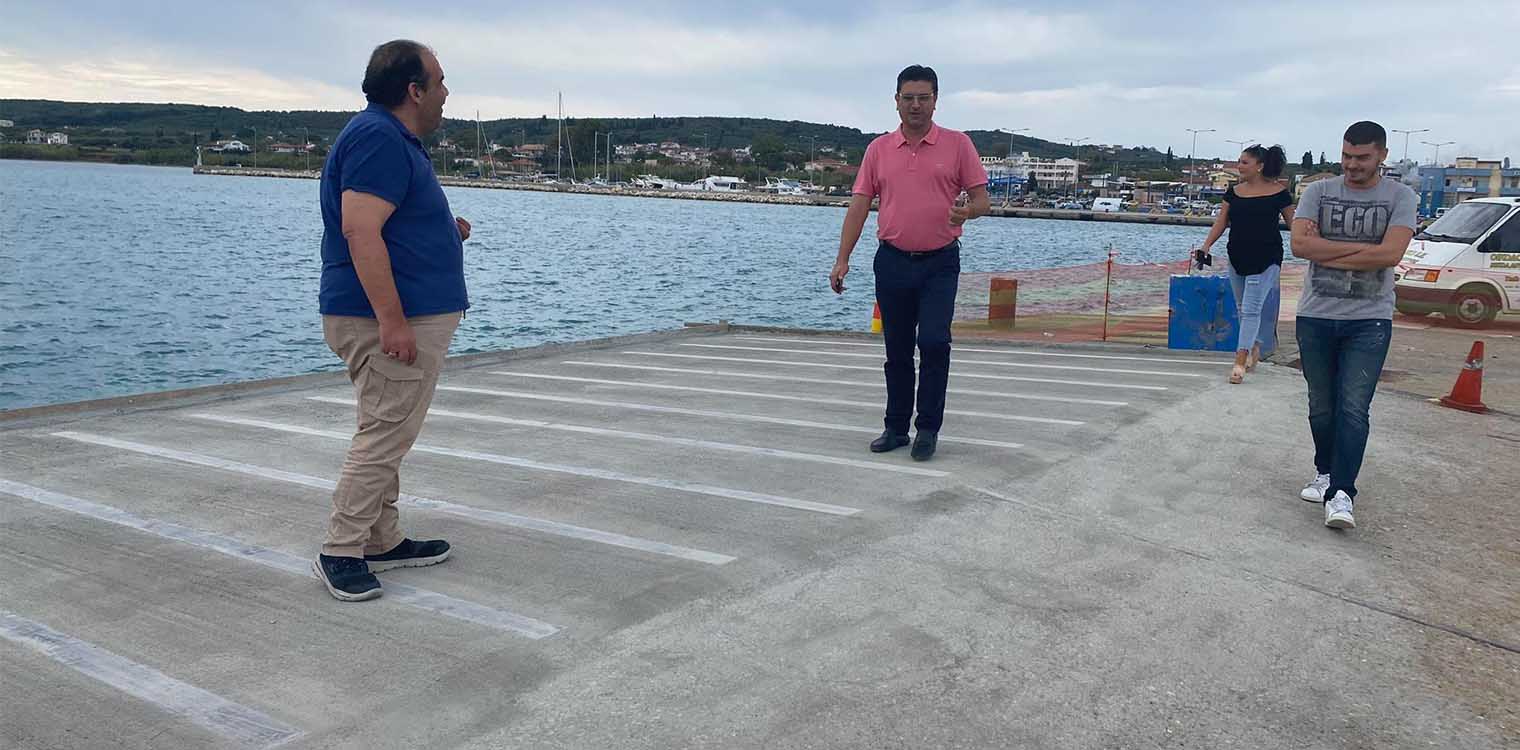 Δήμος Ανδραβίδας - Κυλλήνης: Έργα ανάπλασης και αναβάθμισης του Λιμανιού