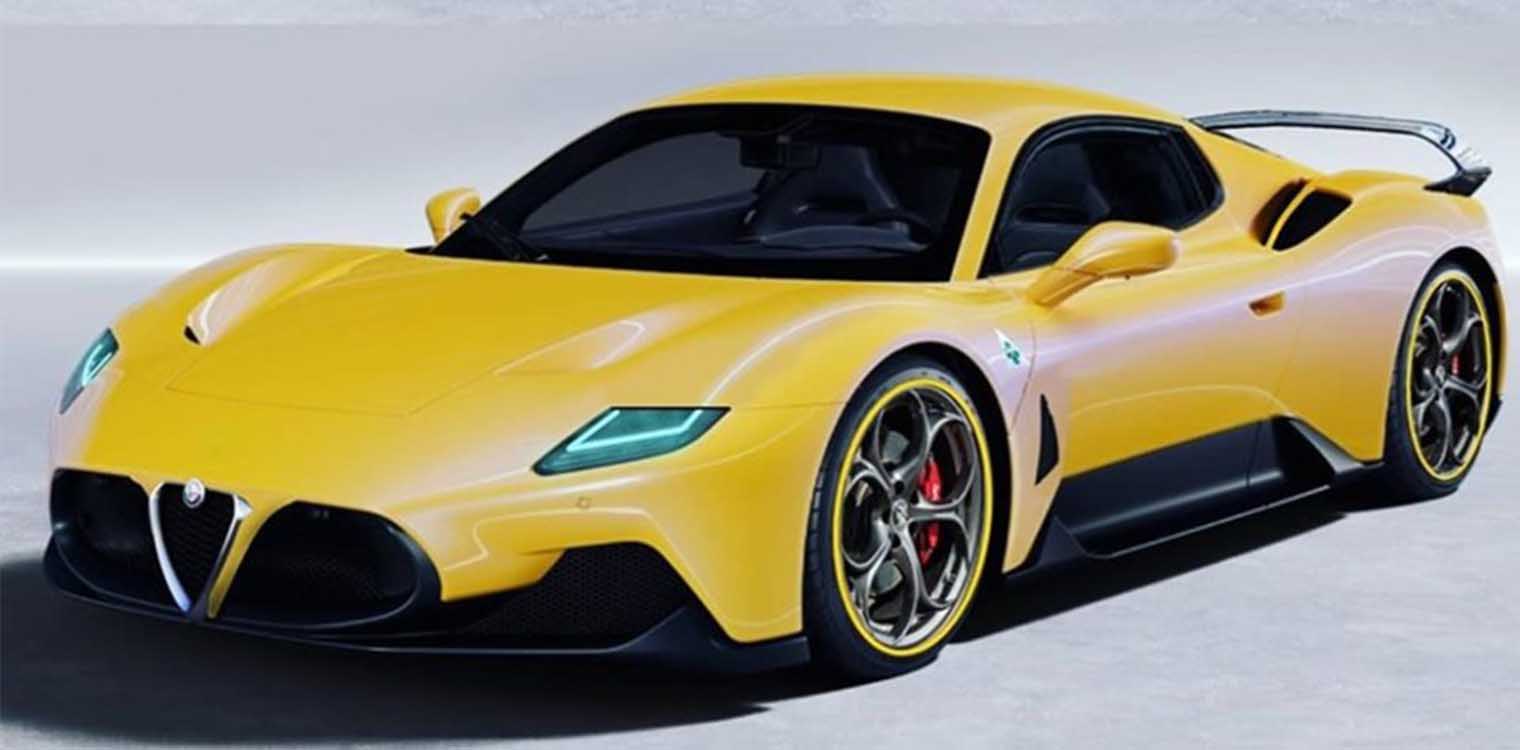Ένα supercar από την Alfa Romeo