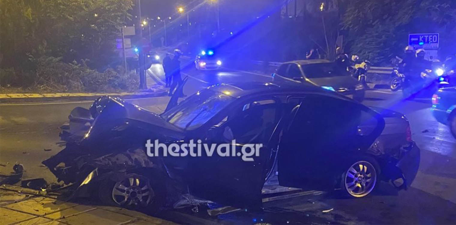 Θεσσαλονίκη: Εκλεψε αυτοκίνητο, τον καταδίωξαν, τράκαρε και τραυματίστηκε σοβαρά