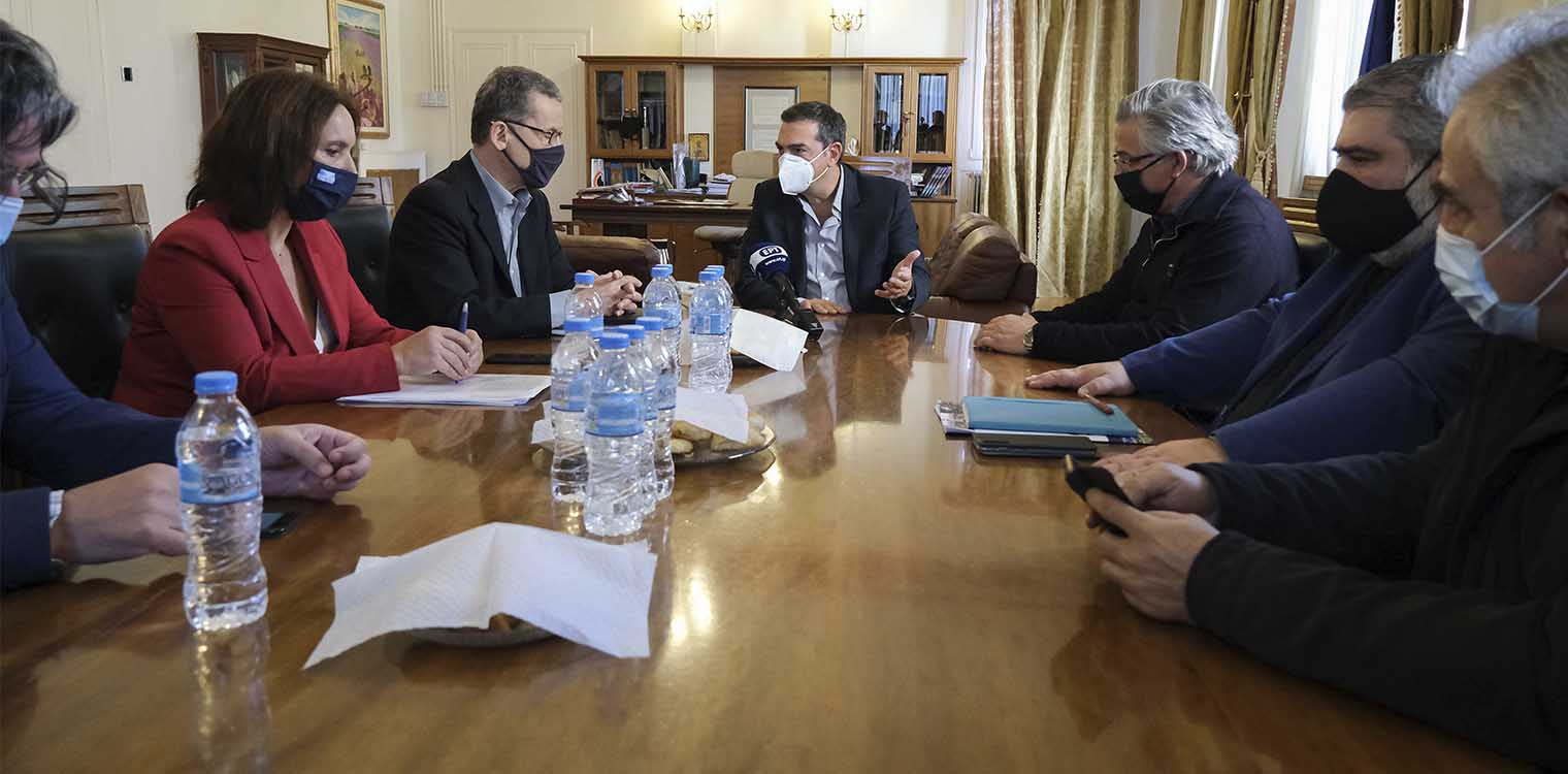 Τσίπρας από Κοζάνη: «Η κυβέρνηση απέτυχε στη διαχείριση της πανδημίας»