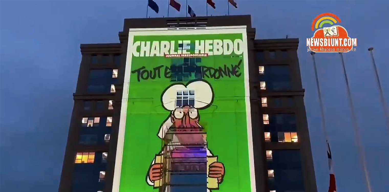 Γαλλία: Σκίτσα του Charlie Hebdo σε κυβερνητικά κτήρια