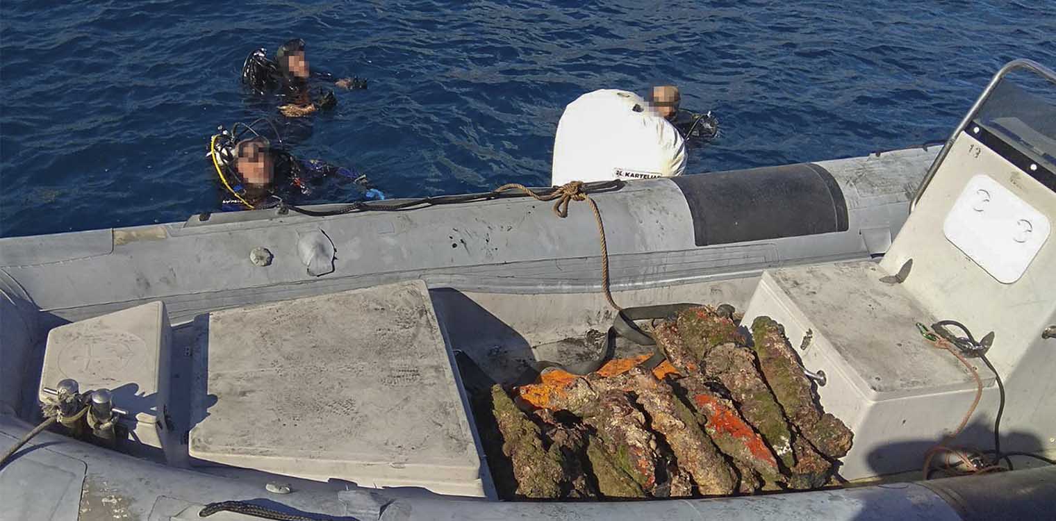 Μονεμβασιά: Εξουδετέρωση πυρομαχικών του Β' Παγκοσμίου - Κοντά στο λιμάνι