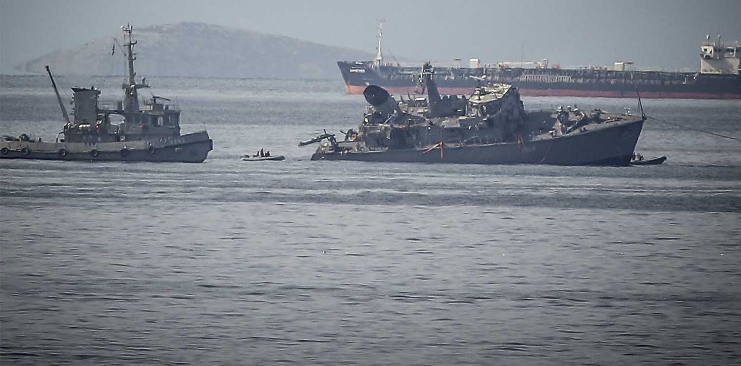 Ψάχνουν πώς έγινε το ατύχημα με το «Καλλιστώ»: Σοκάρουν οι εικόνες με το πλοίο κομμένο στα δύο