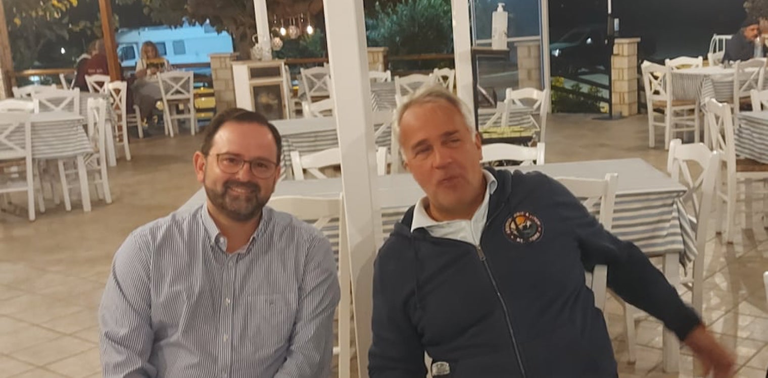 Ξανά στον Κακόβατο ο Βορίδης - Τον φιλοξένησε ο Κοροβέσης
