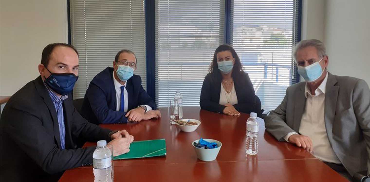 Συνάντηση Δημητρογιάννη με εκπροσώπους του Πανελλήνιου Συνδέσμου Επιχειρήσεων Προστασίας Περιβάλλοντος