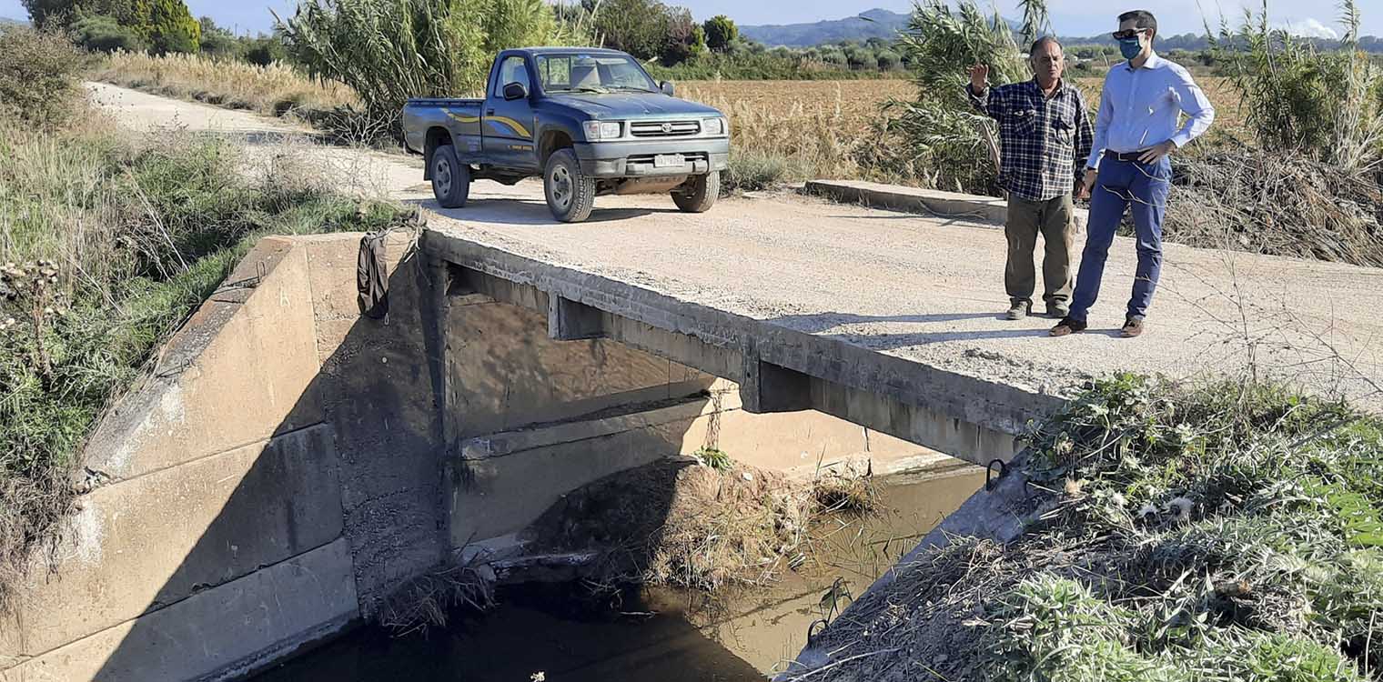 Αυτοψία Γιαννόπουλου σε εργασίες αντιπλημμυρικής θωράκισης