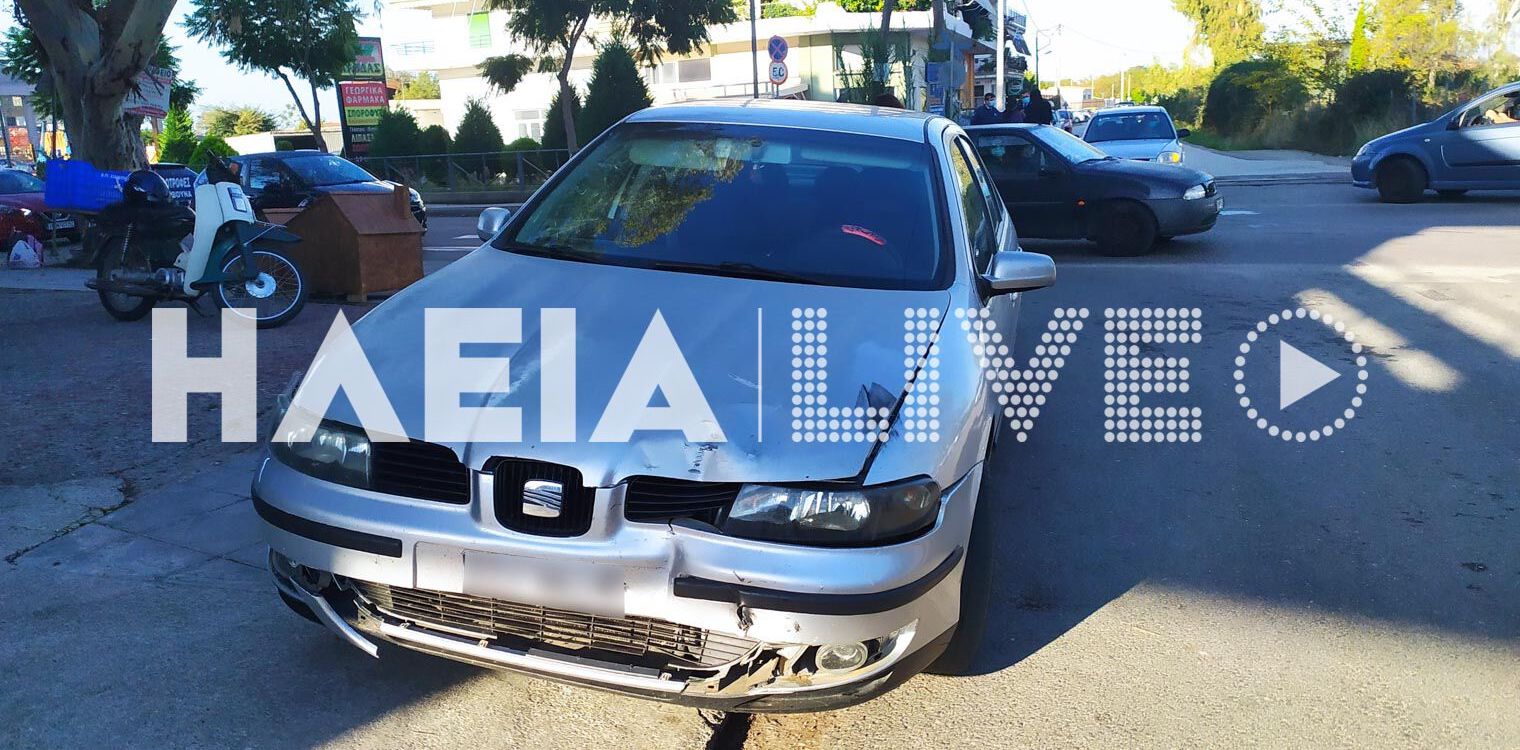 Πύργος: Ένας ελαφρά τραυματίας σε σύγκρουση ΙΧ με μοτοσικλέτα
