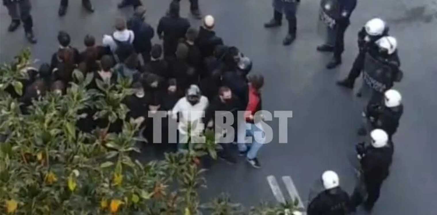 Δεκάδες προσαγωγές από την αστυνομία στο κέντρο της Πάτρας (photos - videos)