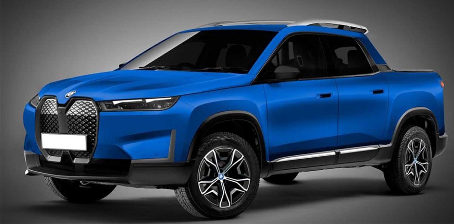 Η ευφάνταστη BMW iX σε έκδοση pick-up