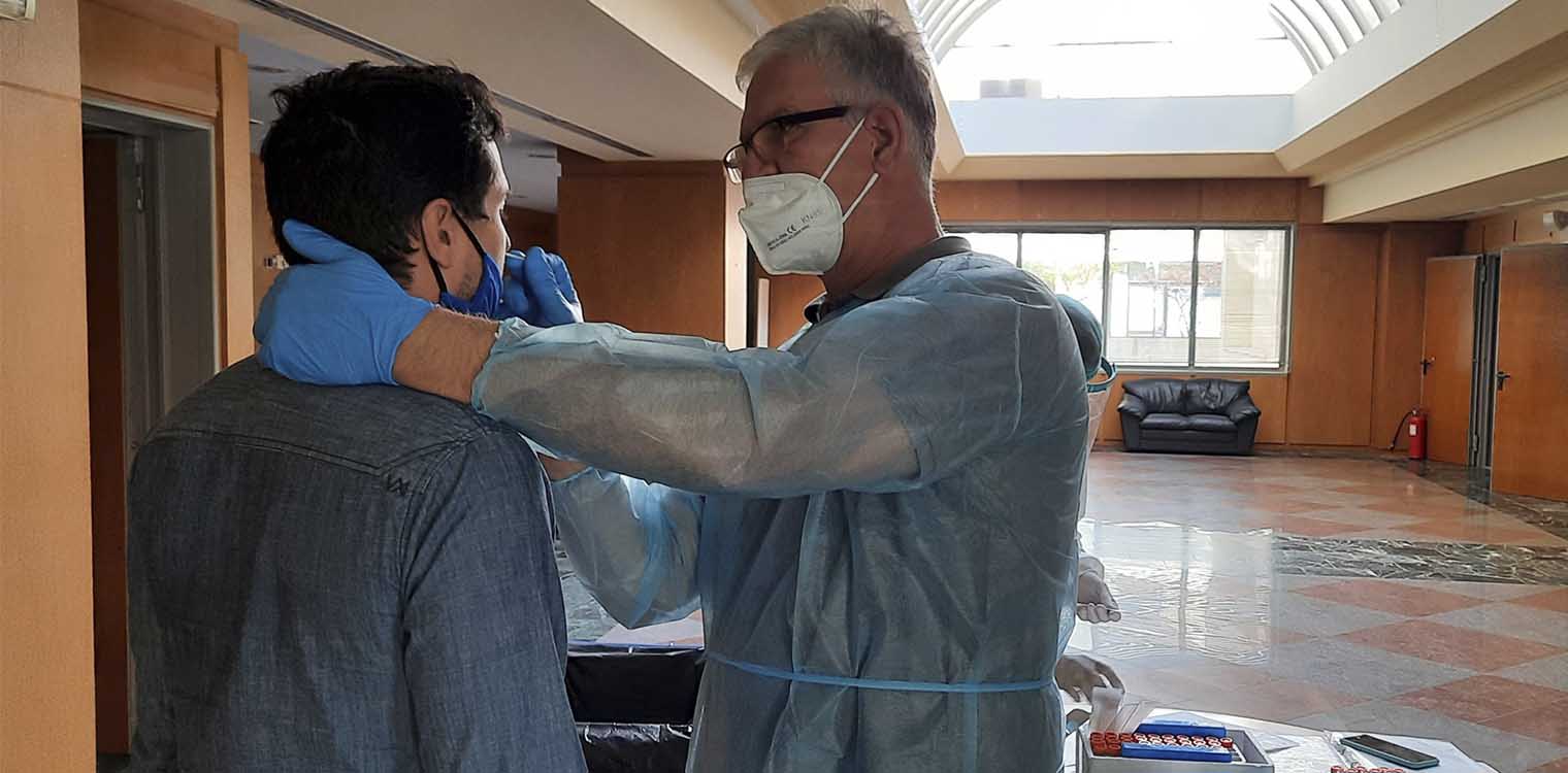 Πύργος: Τρία κρούσματα κορωνοϊού στην Π.Ε. Ηλείας - Κλειστό το Διοικητήριο