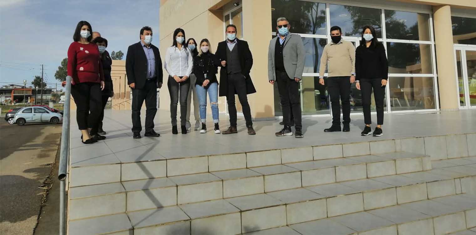 Το ΚΔΑΠ μεΑ Πύργου “Ηλίανθος” επισκέφτηκε ο δήμαρχος Π. Αντωνακόπουλος