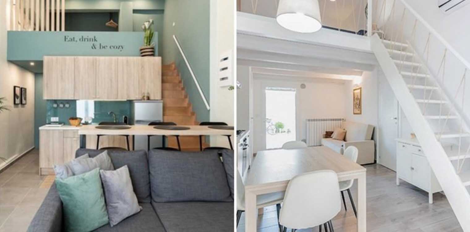 Μοναδικές ιδέες για ένα εντυπωσιακό loft διαμέρισμα!