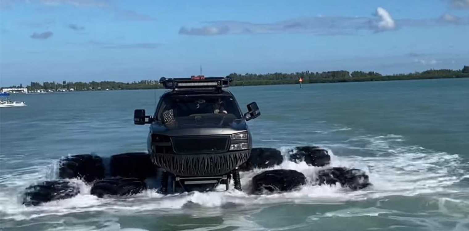 Το αμφίβιο Chevrolet Silverado 2500