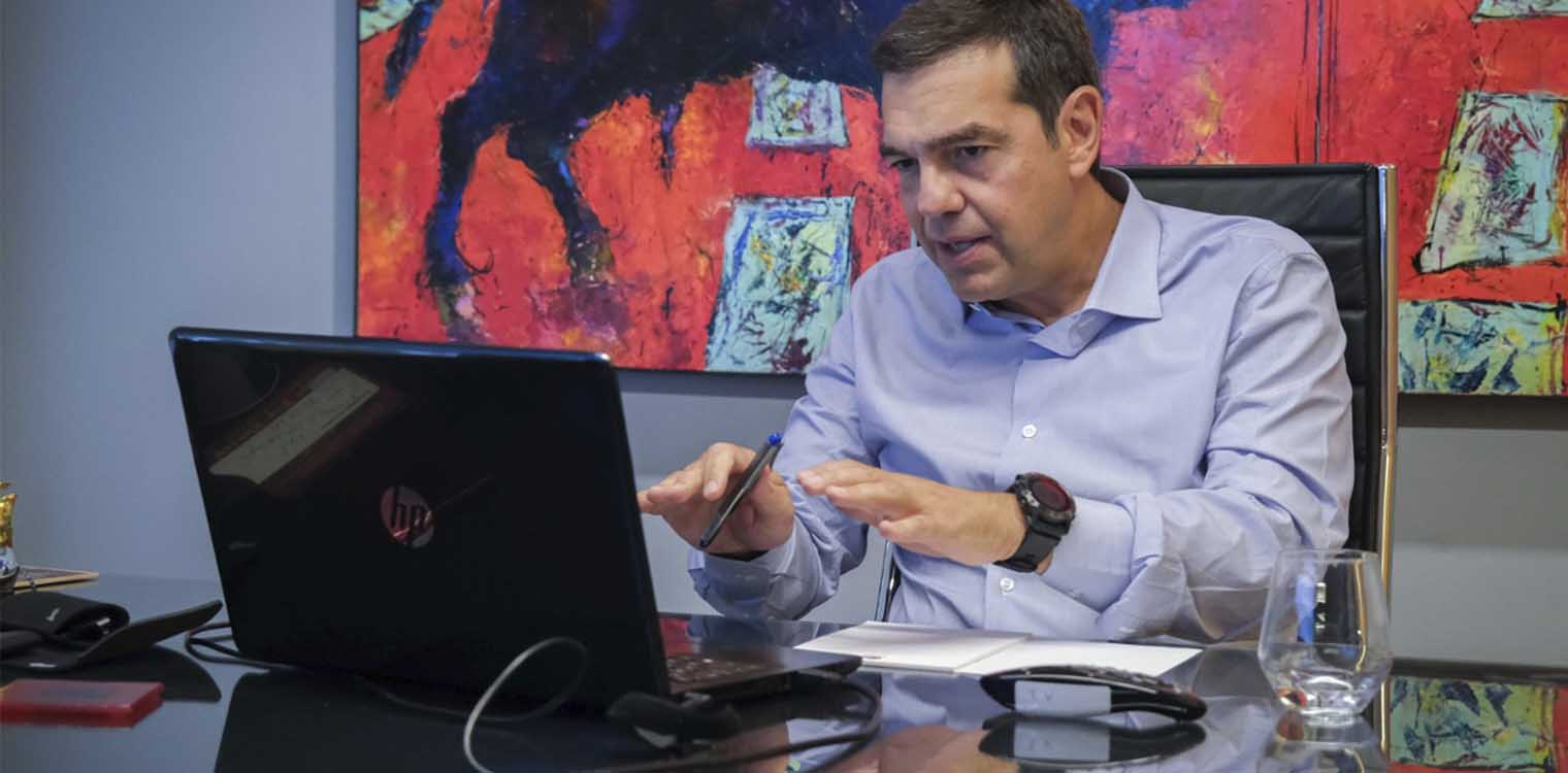 Κρίσιμο θέμα η διαφάνεια των επιδημιολογικών στοιχείων: Τηλεδιάσκεψη Τσίπρα με γιατρούς και λοιμωξιολόγους