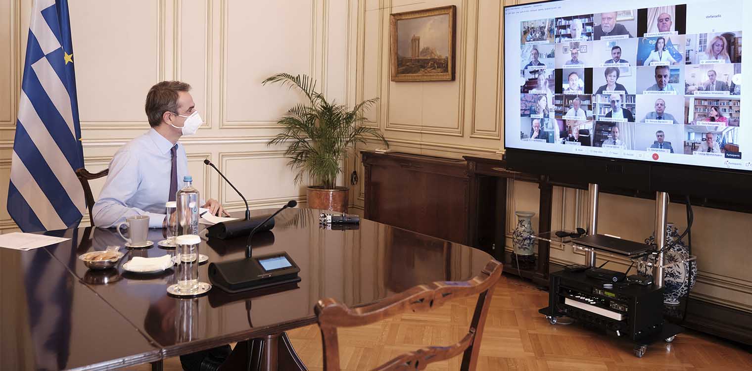 Μητσοτάκης: Μόνο ο μαζικός εμβολιασμός θα βάλει τίτλους τέλους στην πανδημία και την οικονομική κρίση