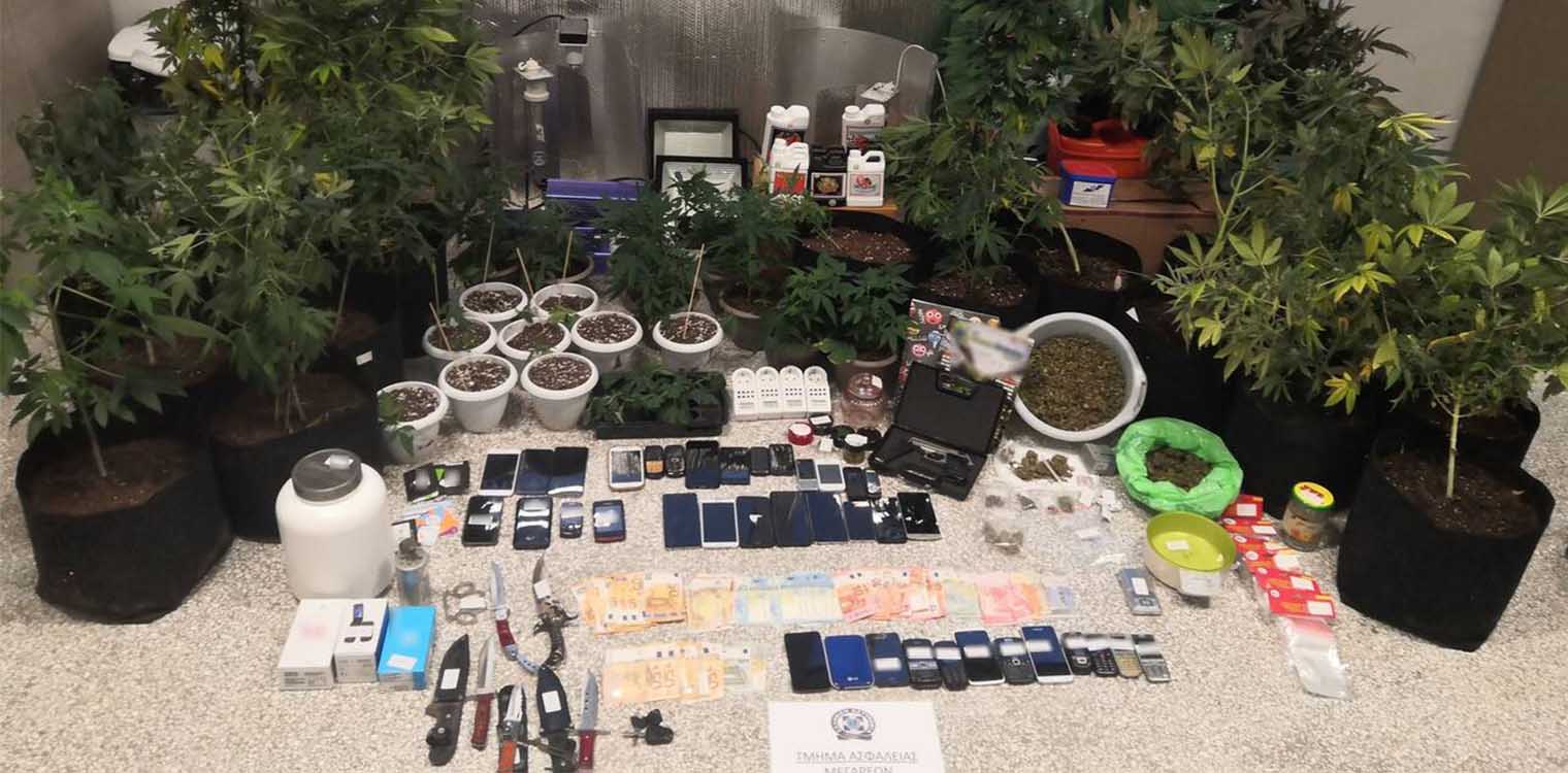 Μέγαρα: Εξαρθρώθηκε μεγάλη σπείρα διακίνησης ναρκωτικών