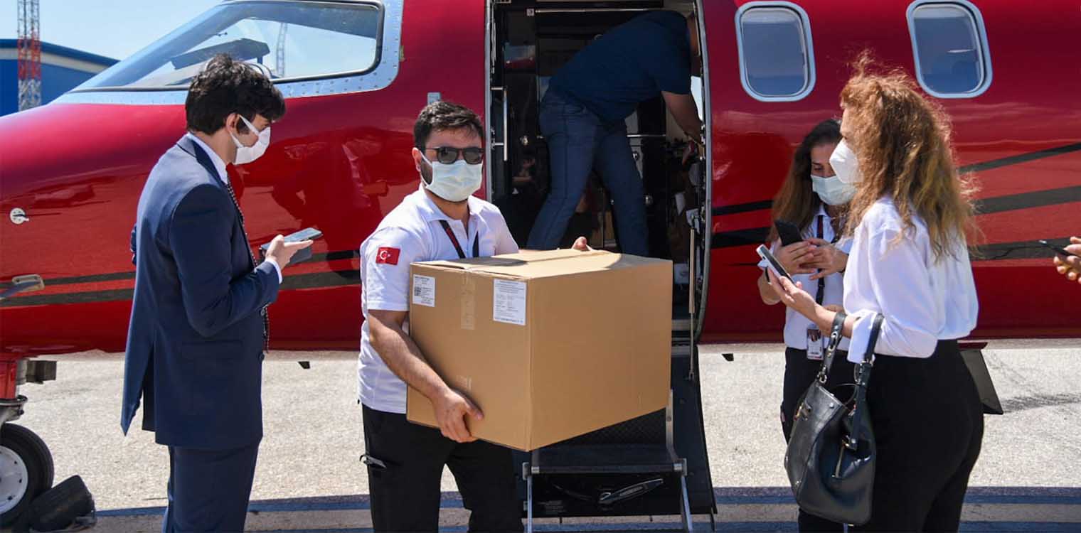 Βόρεια Μακεδονία: Η Τουρκία παρέδωσε σήμερα στη χώρα 30.000 εμβόλια κατά του κορονοϊού