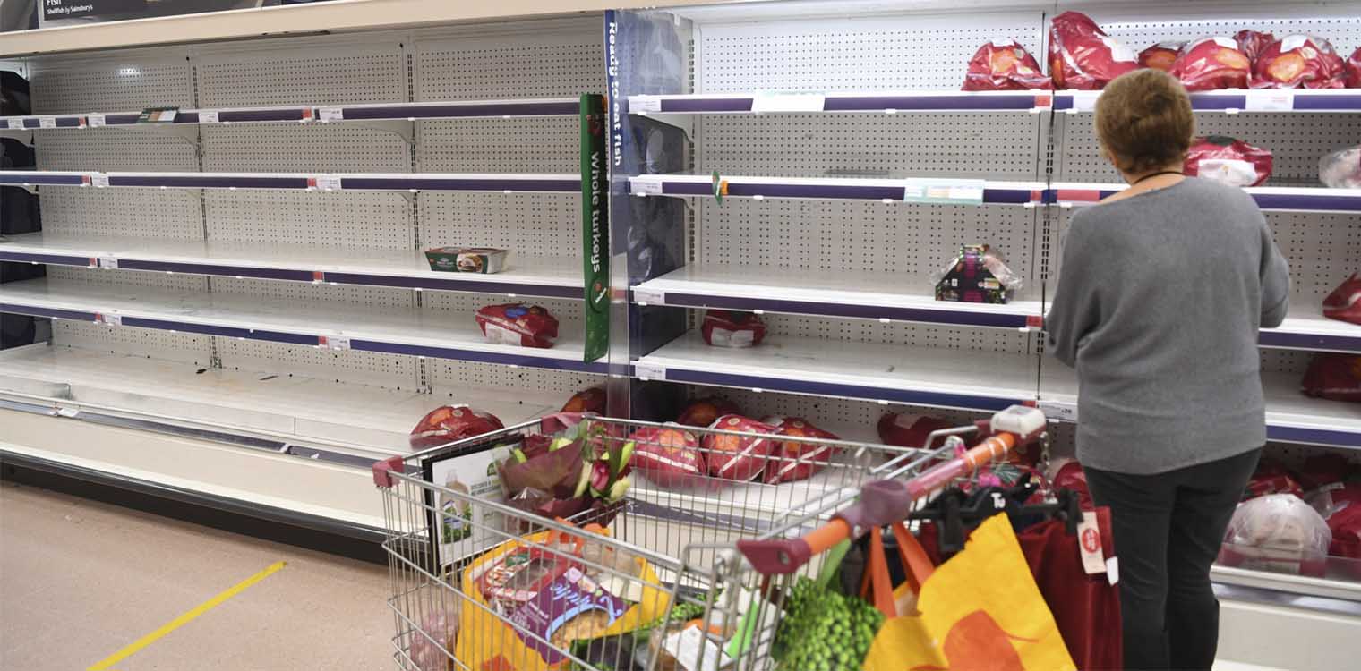Αγωνία στη Βρετανία: Προειδοποιήσεις για δραματικές ελλείψεις στα τρόφιμα