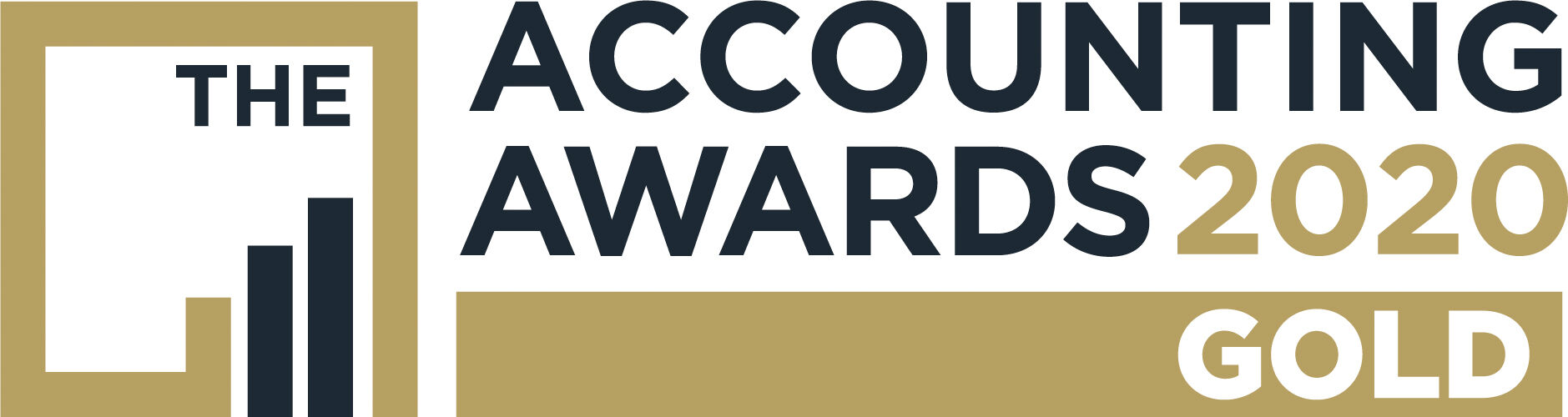 Accounting Awards 2020 Sticker Gold