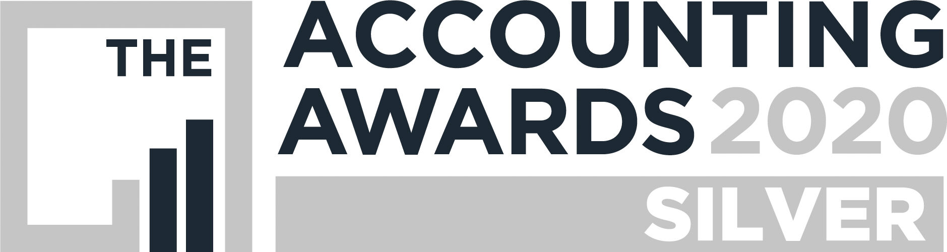 Accounting Awards 2020 Sticker Silver