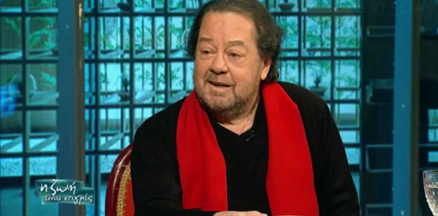 Γιάννης Πάριος: «Το κουβαλάω που δεν μπόρεσα να κρατήσω ζωντανό τον πατέρα μου»