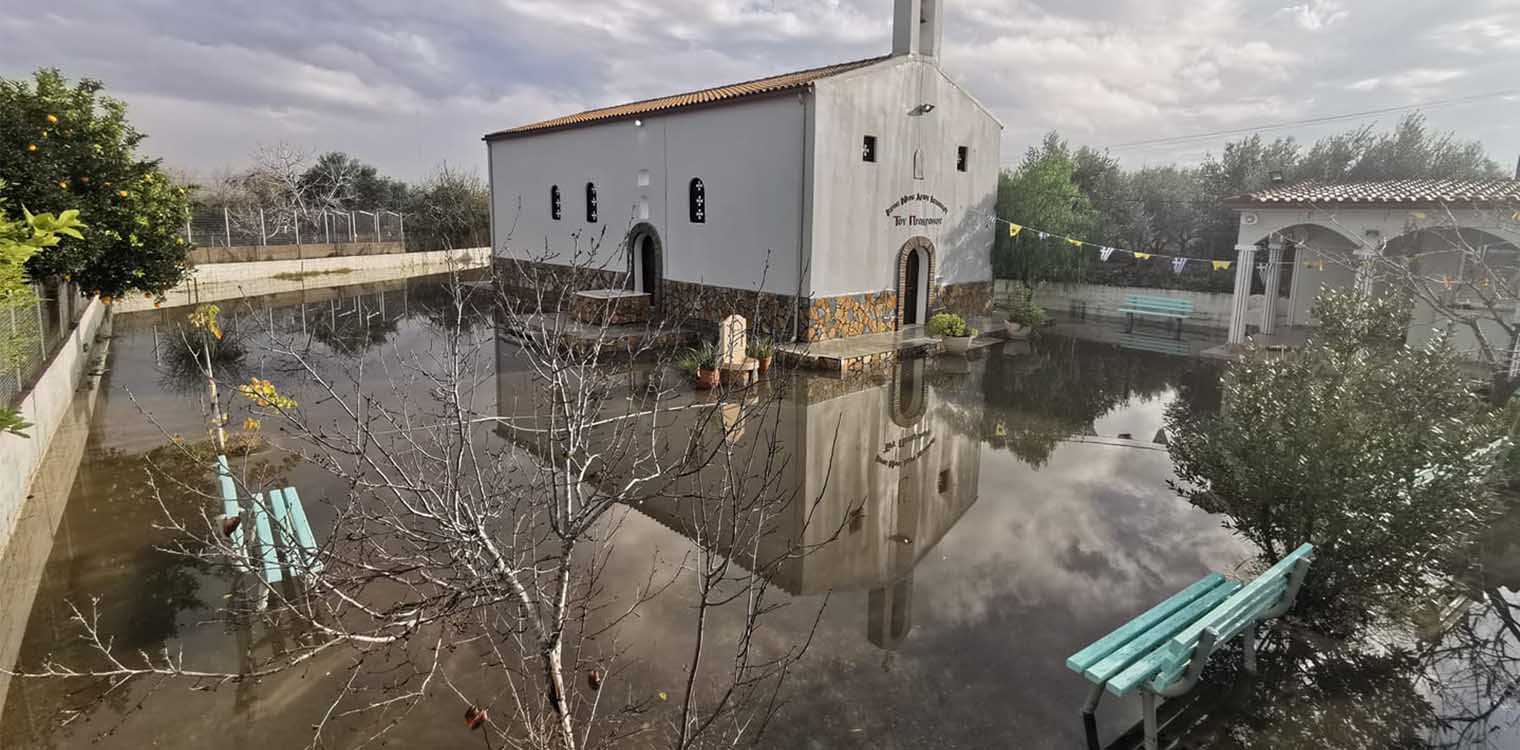 Στο παρά πέντε... δεν πλημμύρισε και πάλι ο Αή-Γιαννάκης στο Πύργο
