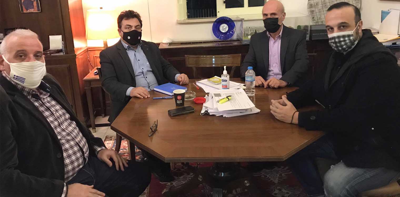 Συνάντηση Αντωνακόπουλου με το ΔΣ του Επιχειρηματικού Συλλόγου Ν. Ηλείας