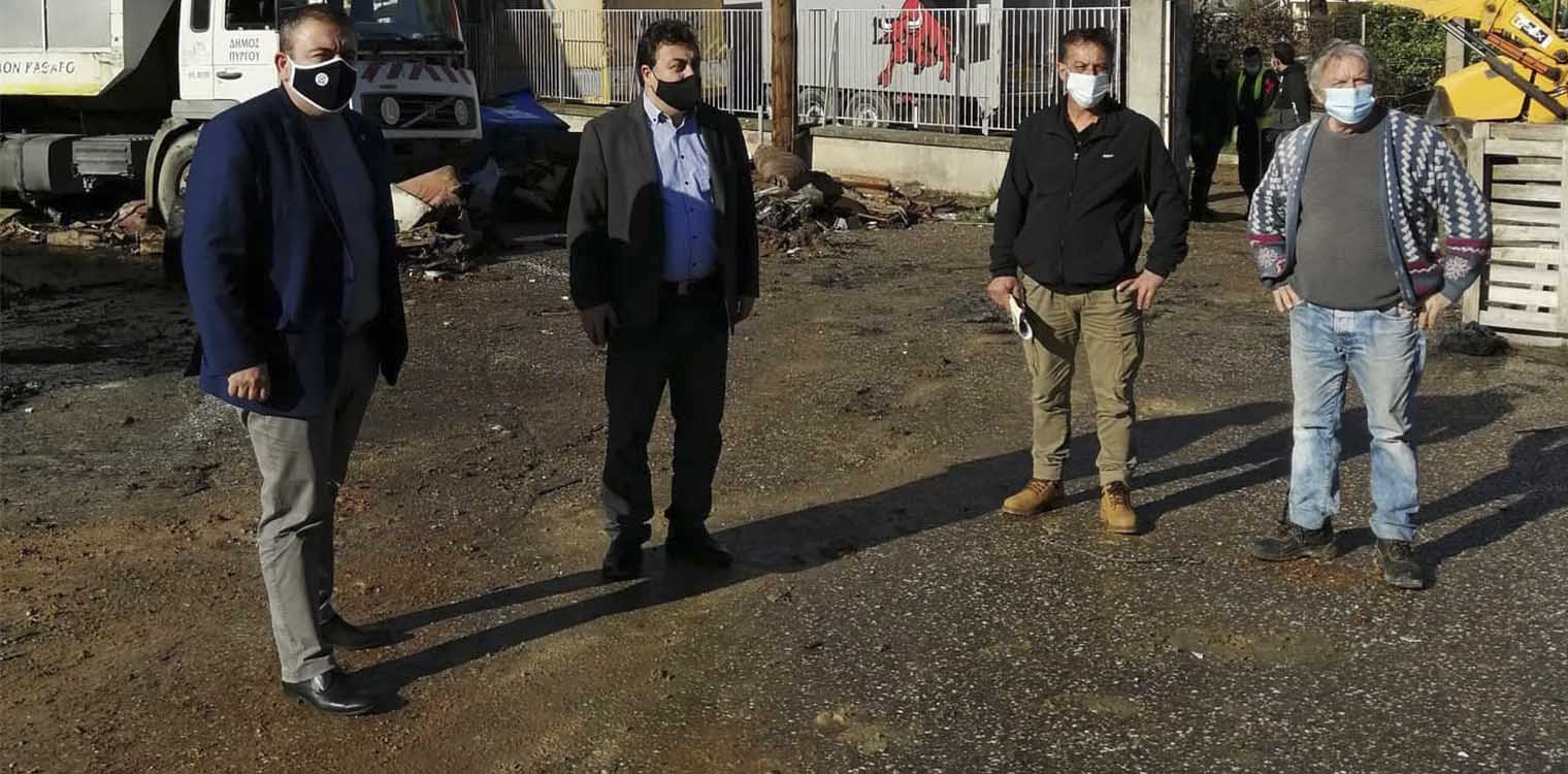 Δήμος Πύργου: Απομακρύνονται και τα τελευταία στρώματα από το παλιό Νοσοκομείο