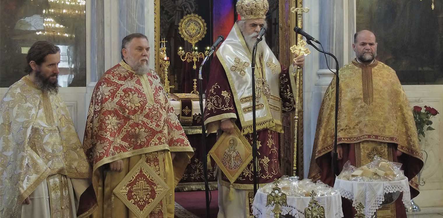 Ο Στύλος της Ορθοδοξίας Μέγας Αθανάσιος, εορτάστηκε λαμπρά στον Πύργο