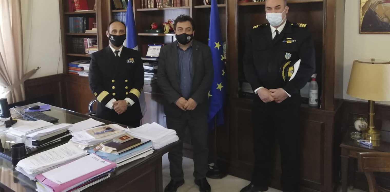 Συνάντηση Αντωνακόπουλου με Διοικητή 5ης ΠΕΔΙΛΣ