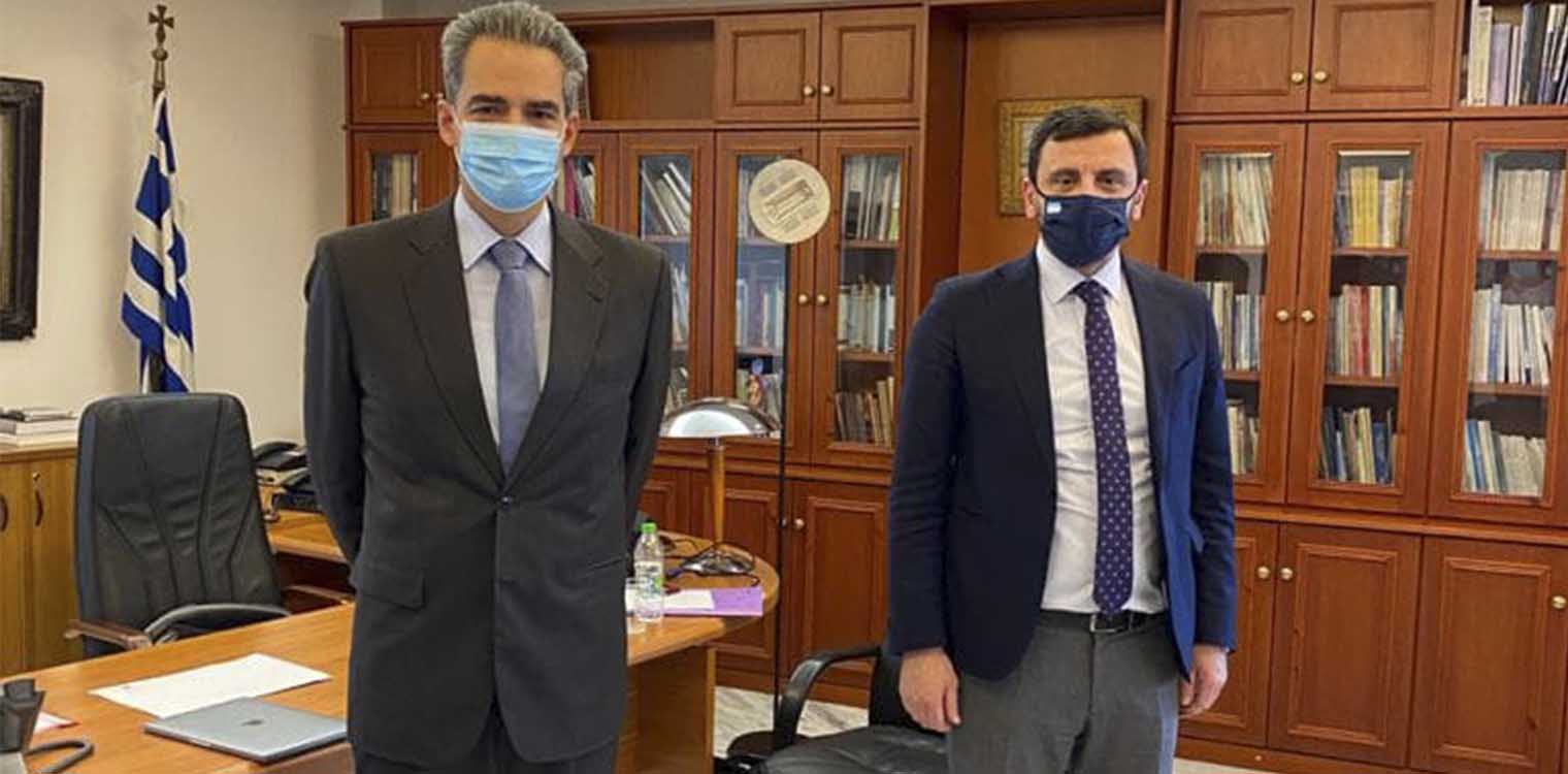 Νικολακόπουλος: Αναλυτική ενημέρωση για τις Σχολές στο νέο Υφυπουργό Παιδείας