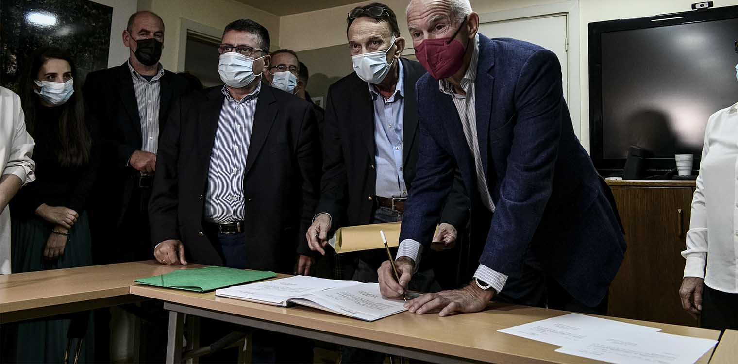 Παπανδρέου - Ανδρουλάκης: Τι είπαν σε τετ α τετ για τις εκλογές του ΚΙΝΑΛ