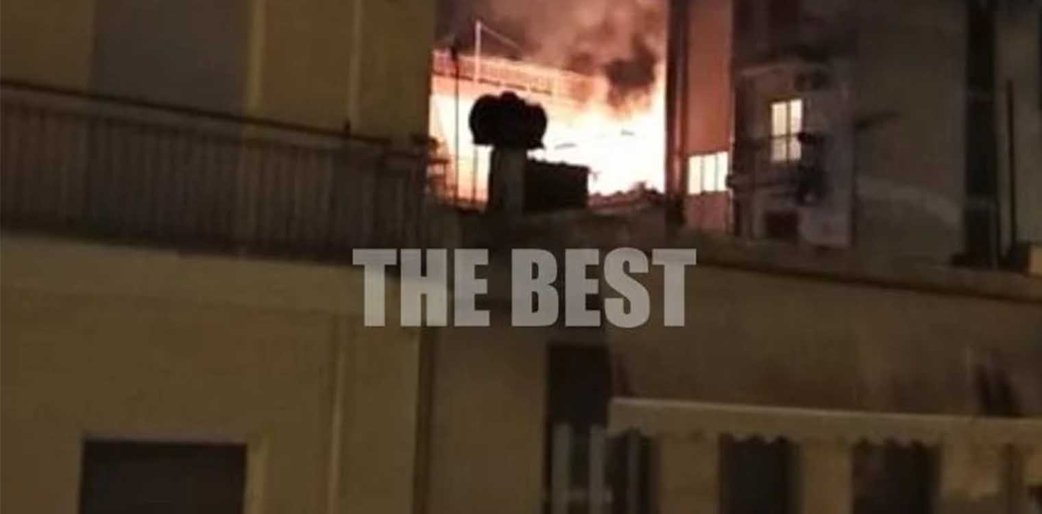Πάτρα: Απίστευτες εικόνες από φωτιά σε διαμέρισμα- Έγιναν εκρήξεις (videos)