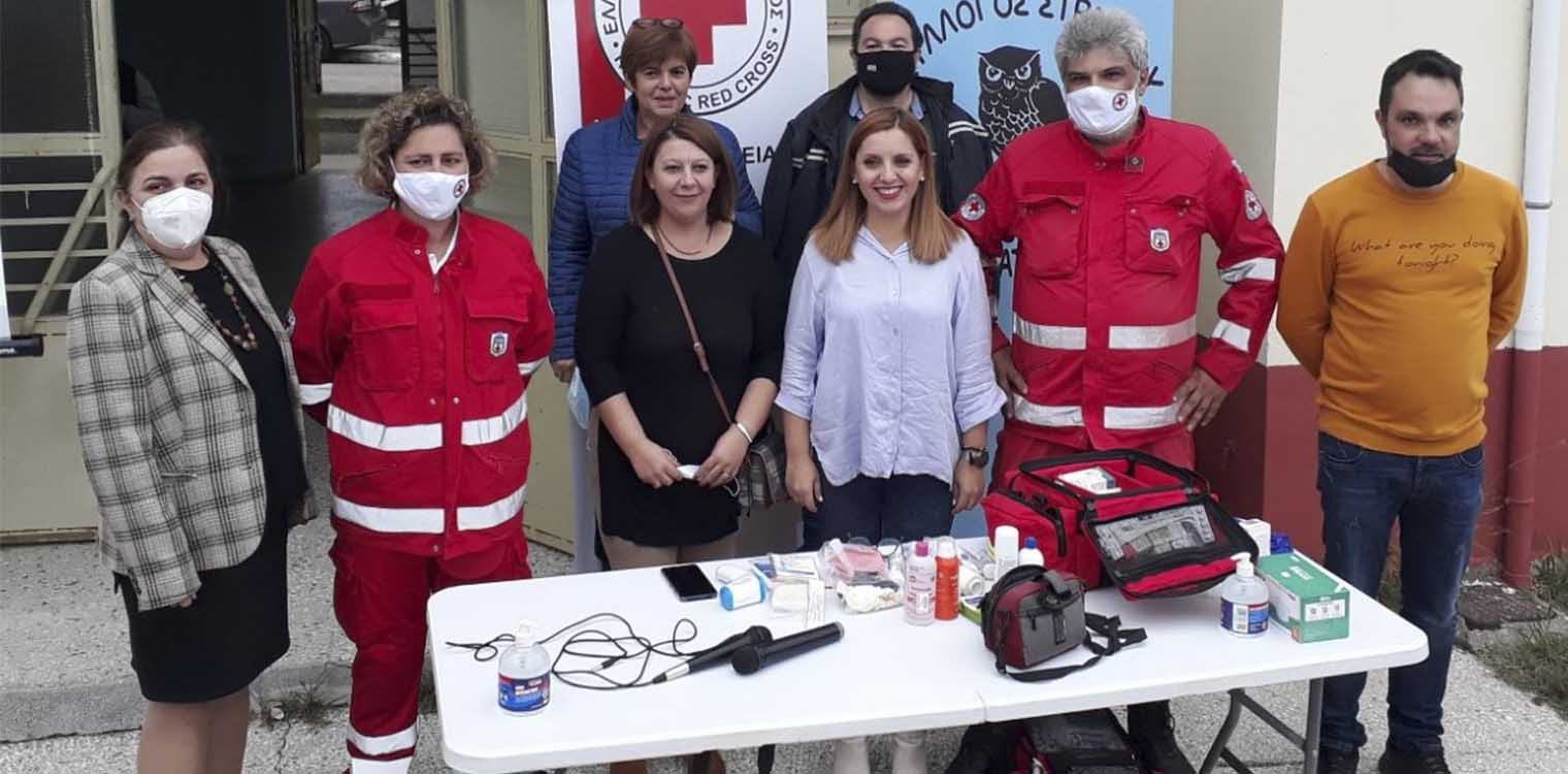 Με επιτυχία πραγματοποιήθηκε η ενημερωτική εκδήλωση με θέμα «Α΄ Βοήθειες» στο Στρέφι