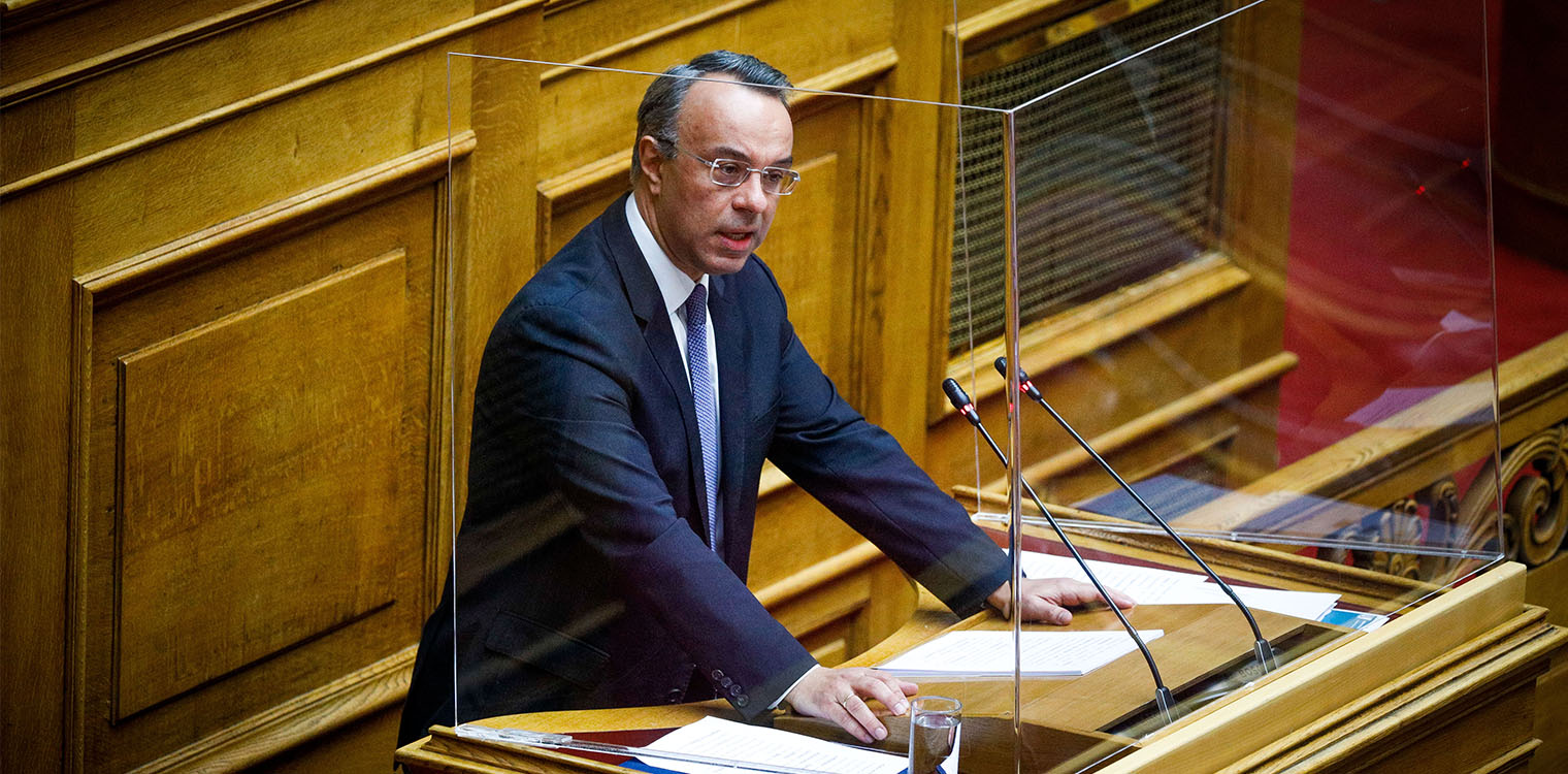 Σταϊκούρας για επιστρεπτέα προκαταβολή 6, τεκμήρια και απώλειες από τον κορονοϊό
