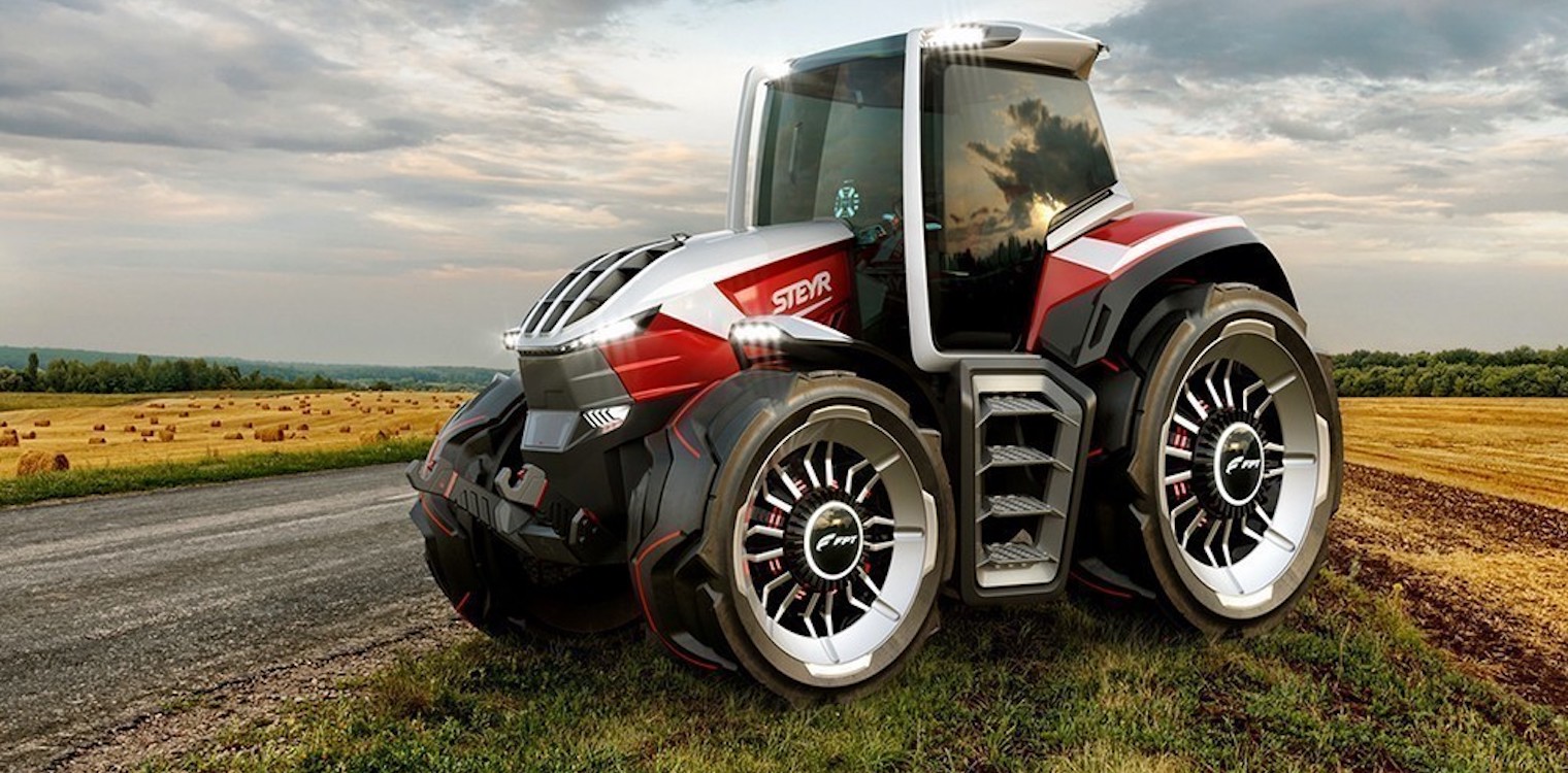Steyr Konzept: Ένα τρακτέρ από άλλο πλανήτη