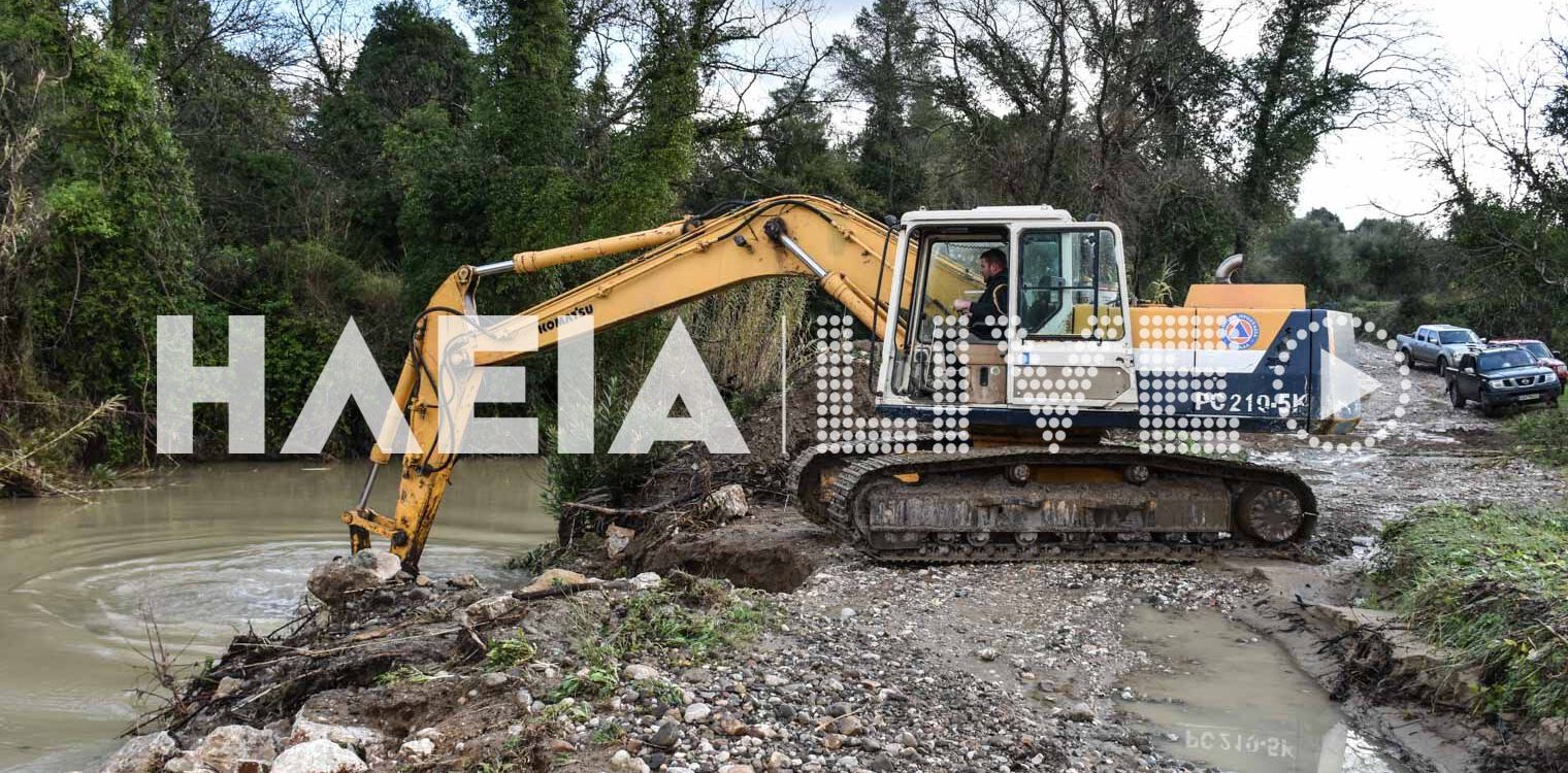 Δήμος Ανδρίτσαινας - Κρεστένων: Η κακοκαιρία χτύπησε αλύπητα τα παραποτάμια χωριά