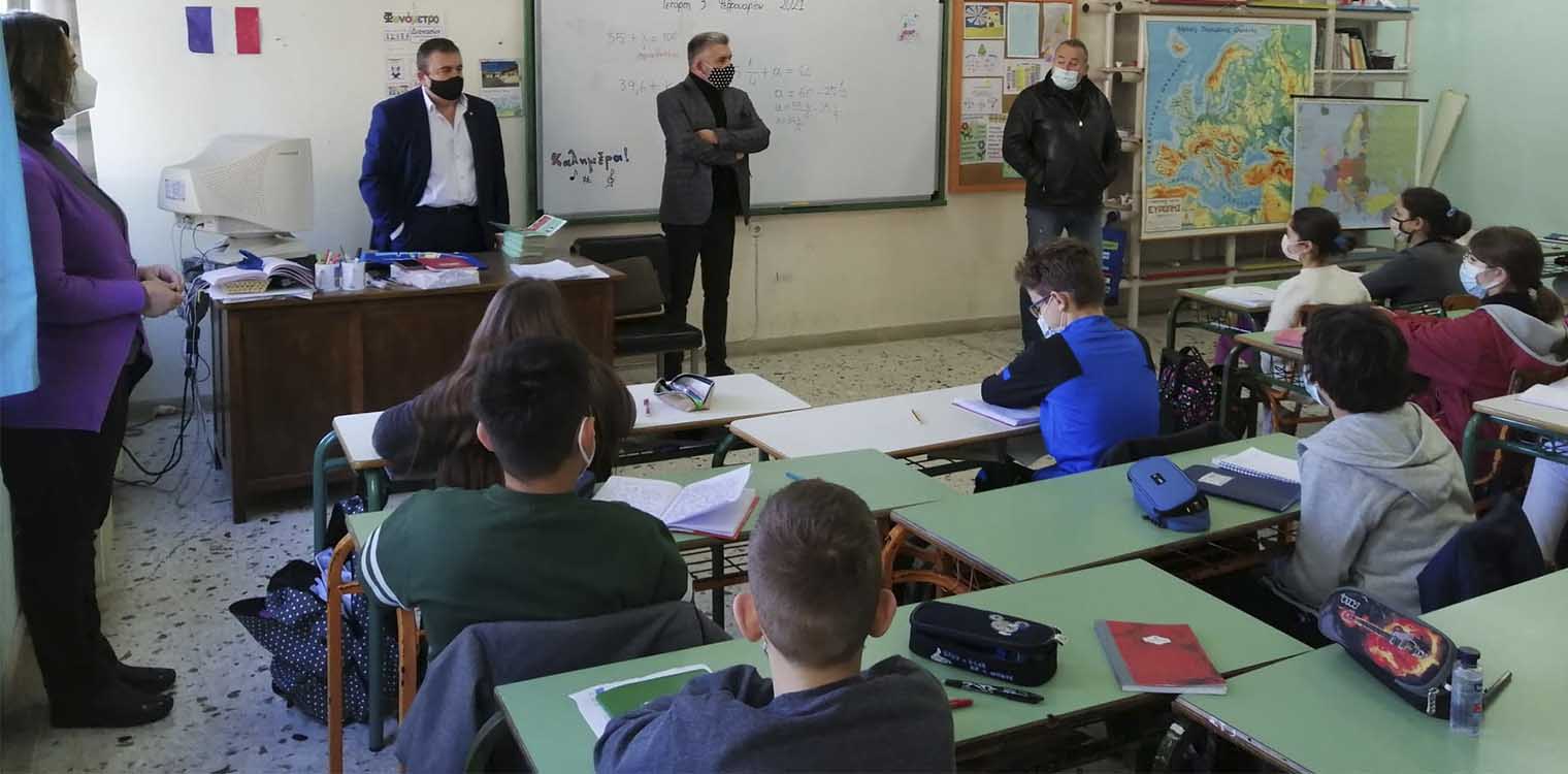 Βγενόπουλος: Συνεχίζεται η ενημέρωση για την Ανακύκλωση σε Δημοτικά Σχολεία