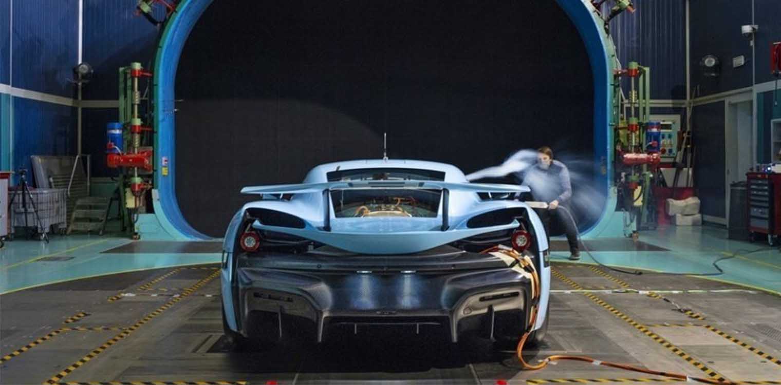 Rimac C_Two: Τελικές αεροδυναμικές δοκιμές