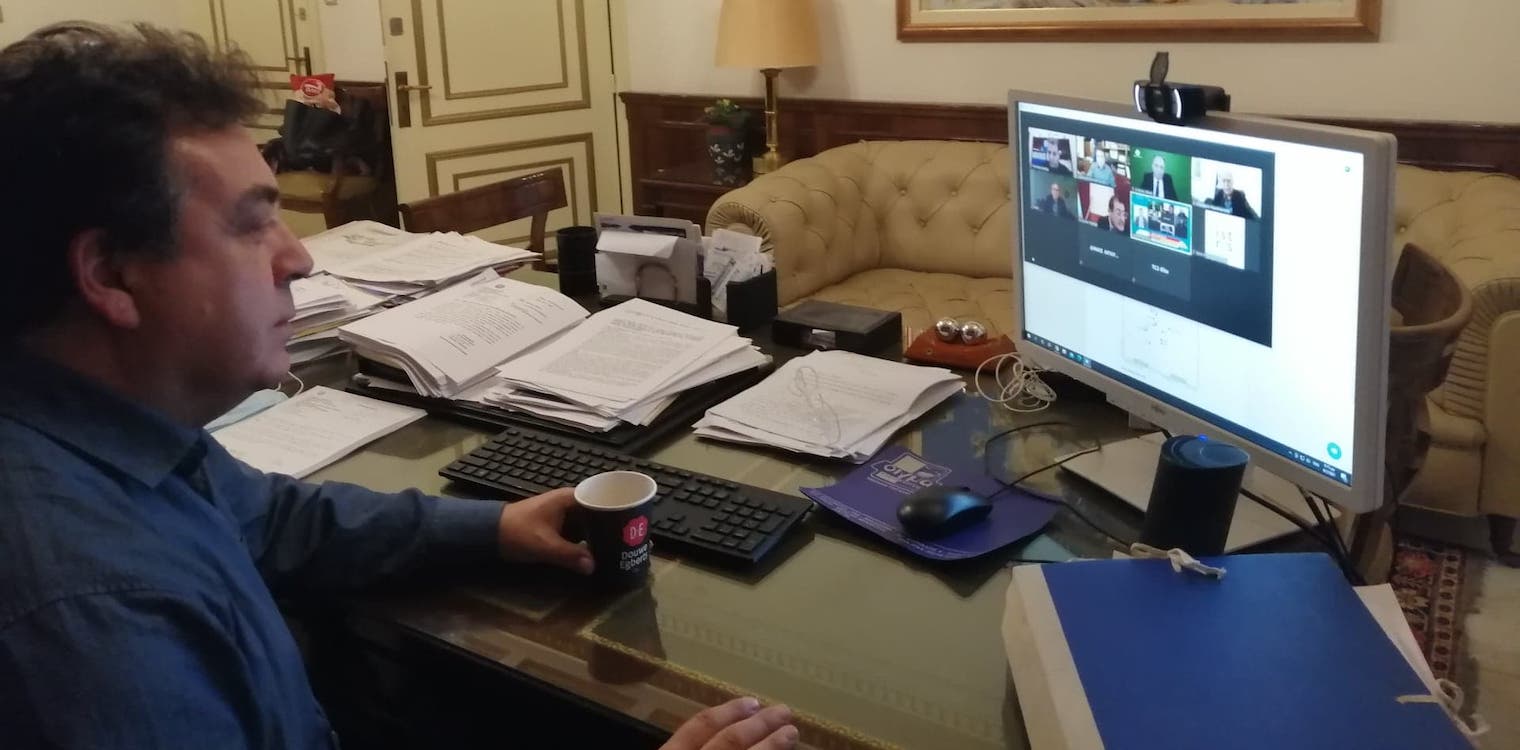 Ο Δήμαρχος Πύργου Παν. Αντωνακόπουλος στη διαδικτυακή εκπομπή - ημερίδα “Ανασκόπηση 2020”