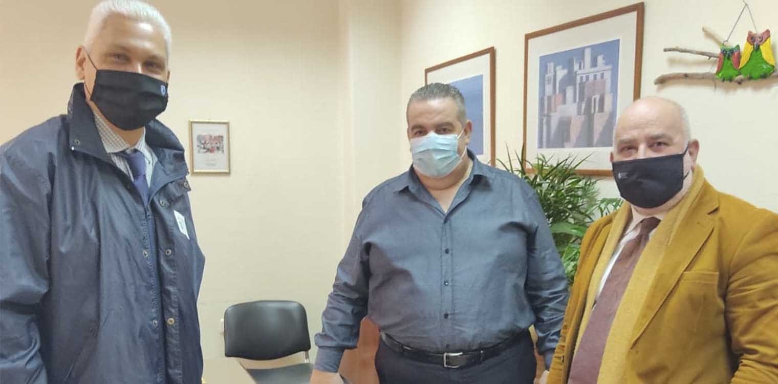 Συνάντηση Ζαΐμη και Σακελλαρόπουλου με Διοικητή Καραμανδάνειου Νοσοκομείου Παίδων