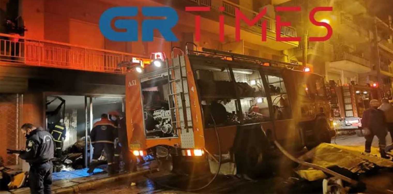 Θεσσαλονίκη: Ένας νεκρός από πυρκαγιά σε κατάστημα