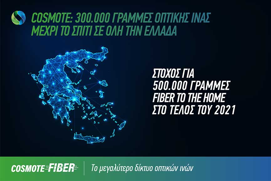 COSMOTE Fiber FTTH 2021