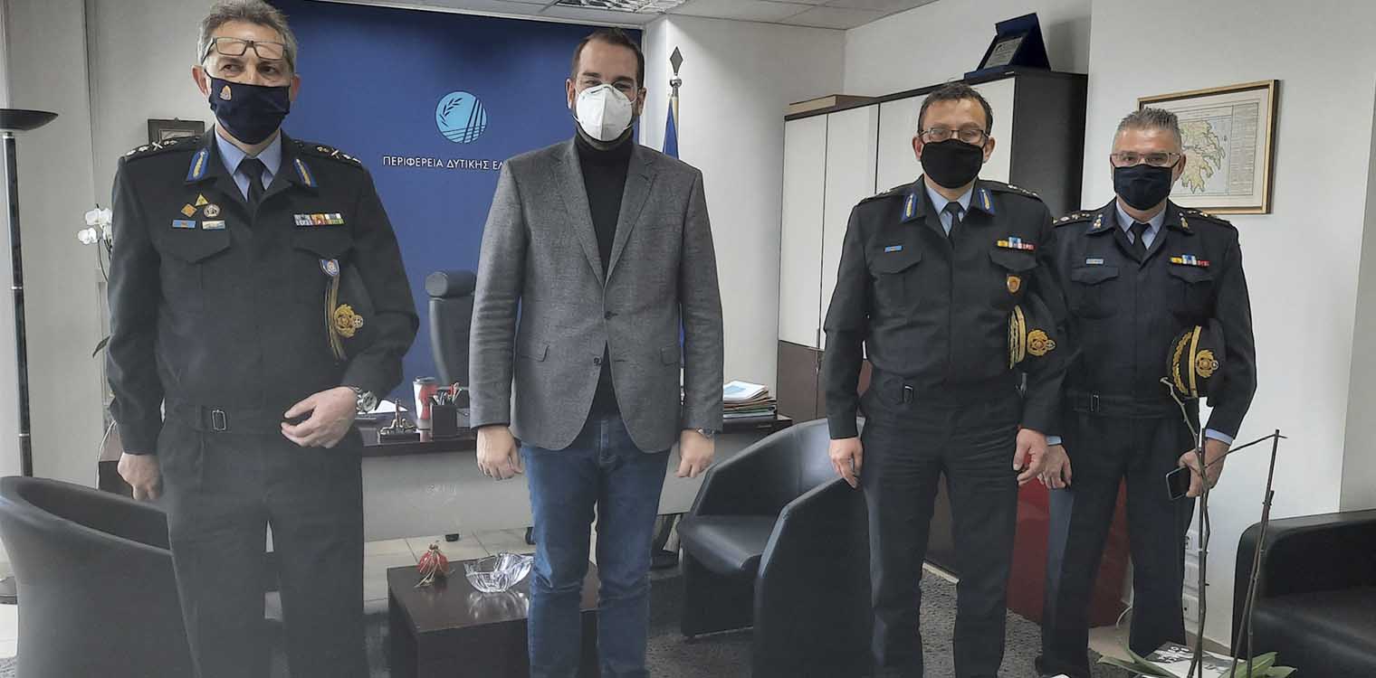 Στον Φαρμάκη η νέα ηγεσία Πυροσβεστικών Υπηρεσιών Δυτ. Ελλάδας