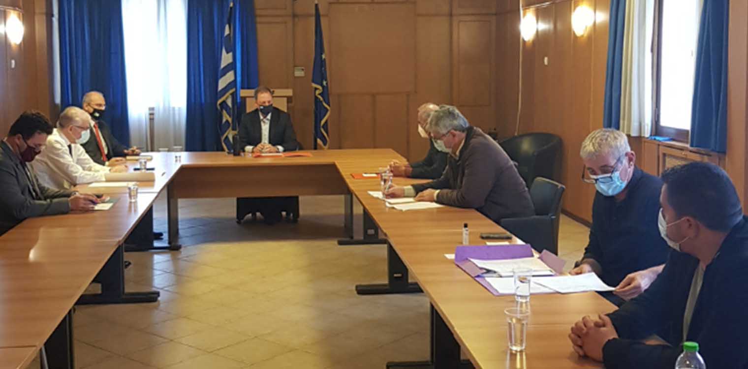 Συνάντηση Λιβανού με Ομοσπονδία Αγροτικών Συλλόγων Καρδίτσας