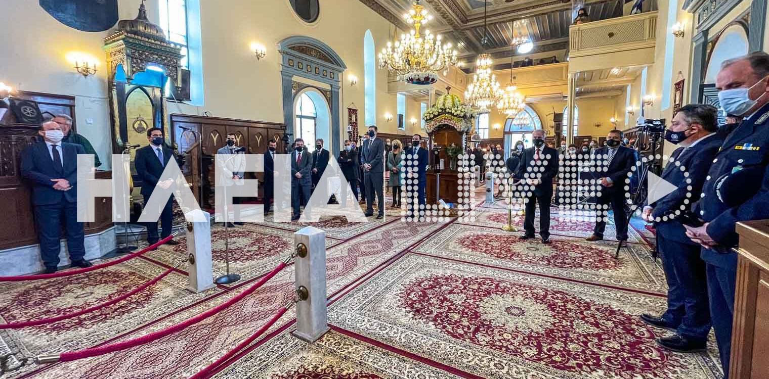 Πύργος: Παρατηρήσεις του Αστ. Διευθυντή σε δήμαρχο και συνοδούς στον Αγ. Χαράλαμπο