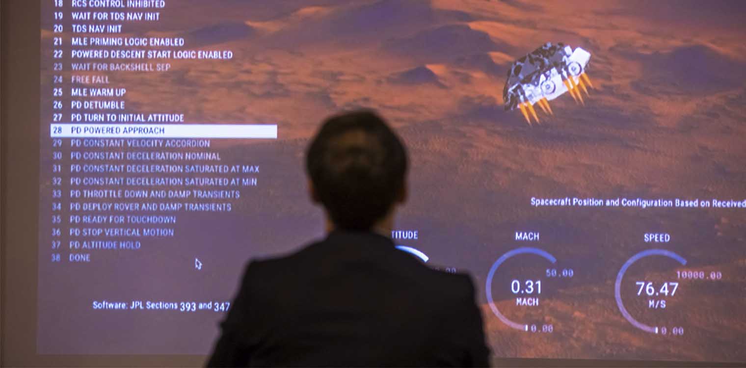Το αμερικανικό ρομποτικό ρόβερ “Perseverance” της NASA προσεδαφίστηκε στον Άρη