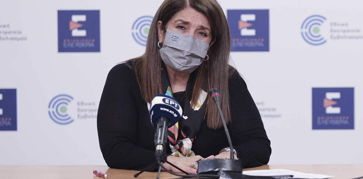 Παπαευαγγέλου: Μεγάλη η διασπορά της βρετανικής μετάλλαξης