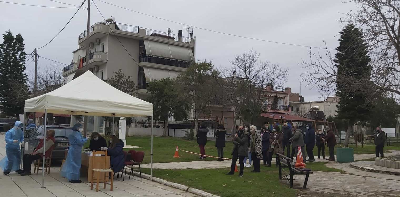 Δήμος Ανδραβίδας - Κυλλήνη: Εξέταση με rapid tests στη Βάρδα - Σε σύνολο 145 δειγμάτων, 4 θετικά