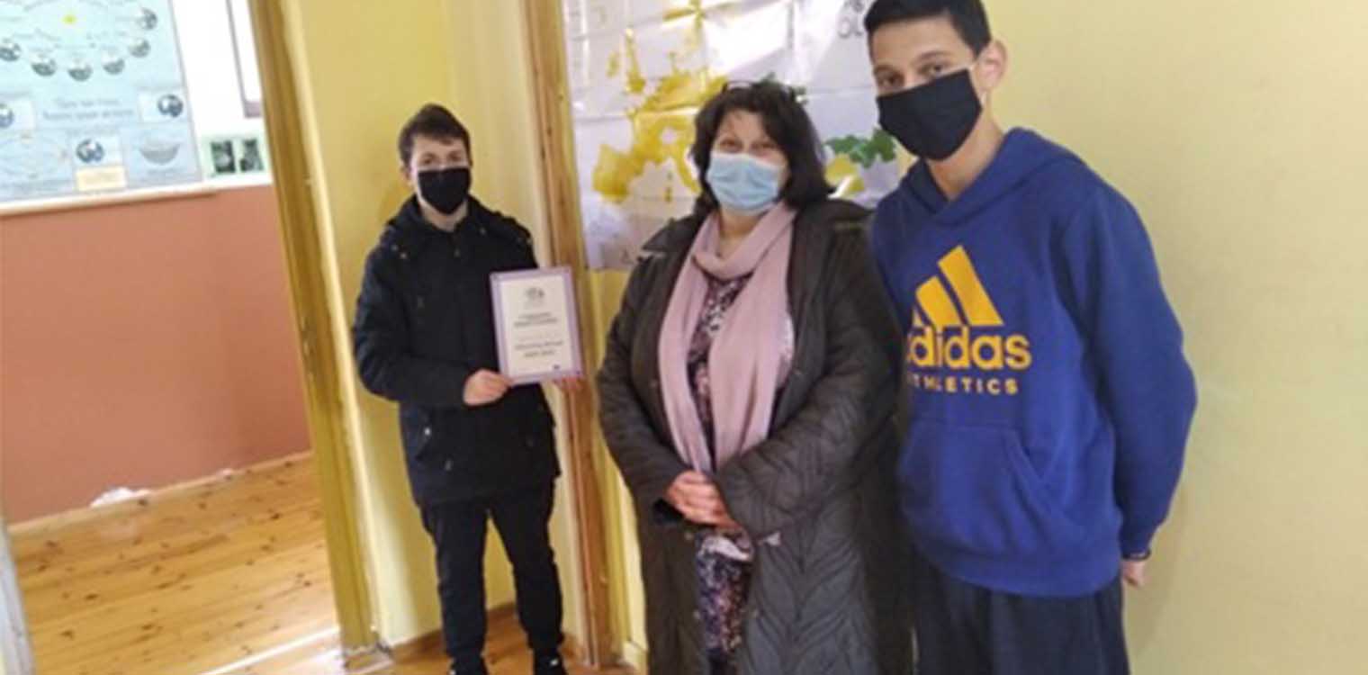 Το Γυμνάσιο Ανδρίτσαινας στον χάρτη των eTwinning σχολείων 2020 - 2021